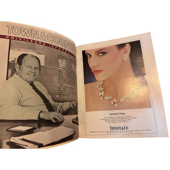 TOWN & COUNTRY MAGAZINE April 1984 ~ Europe ~ Florence Tuscany ~ Comite Colbert - Picture 10 of 14